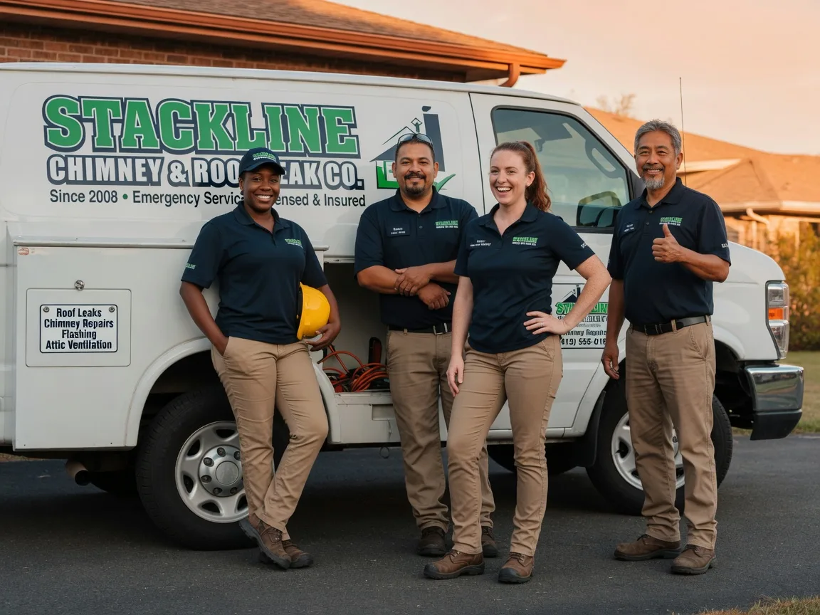 Chimney flashing repair company in Edgecomb, ME